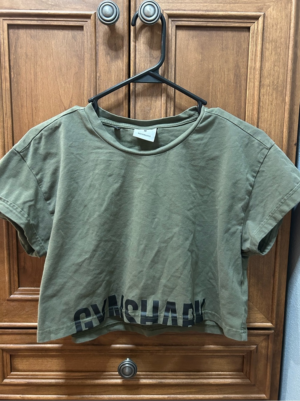 Gymshark Fraction Crop Top Tee